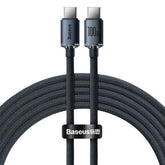 Baseus Crystal Shine Series Type-C to Type-C Charging Cable 100W 2M Black